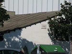 English: Eternit Gable Roof - Reggio Calabria,...