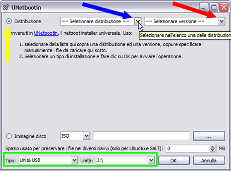 Unetbootin guida fig. 2 