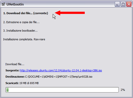 Unetbootin guida fig. 6
