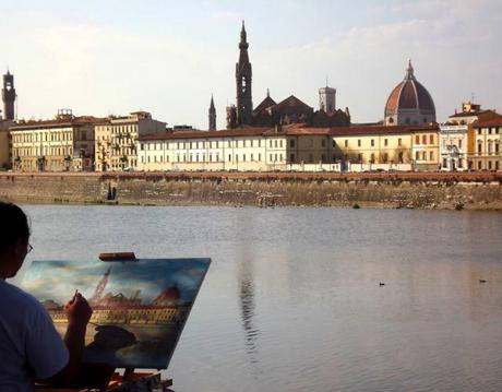 Firenze, cartoline da una cartolina