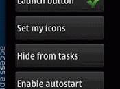 Access Apps! accesso veloce alle funzionalità applicazioni vengono usate spesso.