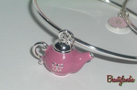 BE CHIC BAKERY - Bracciale Teiera Rosa -