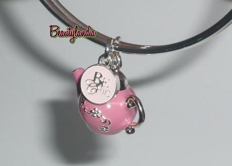 BE CHIC BAKERY - Bracciale Teiera Rosa -