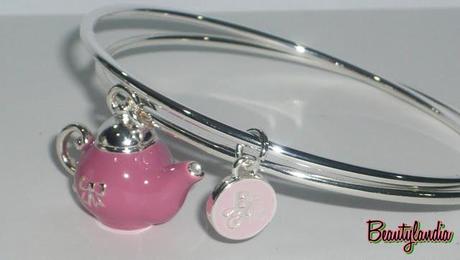 BE CHIC BAKERY - Bracciale Teiera Rosa -