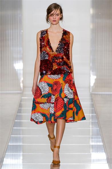 Marni print skirt spring 2013