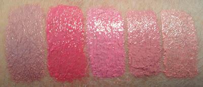 TOP 5 ROSSETTI ROSA / PINK LIPSTICK (DEBORAH,ESSENCE,REVLON,PUPA,MAYBELLINE) + Photos