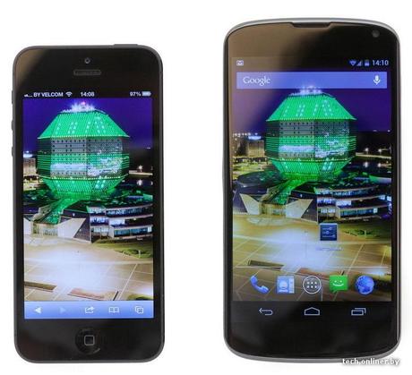 LG Nexus 4 vs iPhone 5: ecco il confronto fotografico tra i due super smartphone!