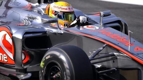 Lewis Hamilton McLaren Monza 2012