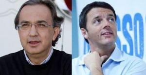 Renzi – Marchionne: lo specchio dell’Italia