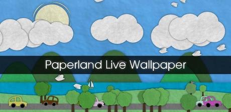 Live Wallpaper del giorno #3: Paperland Live Wallpaper