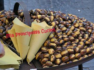 Castagne al forno