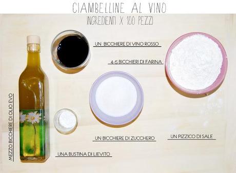 Ciambelline al vino