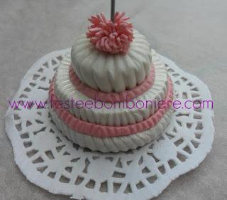 Mini cake in pasta di porcellana