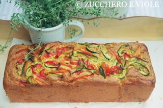 PLUM CAKE CON VERDURE GRIGLIATE