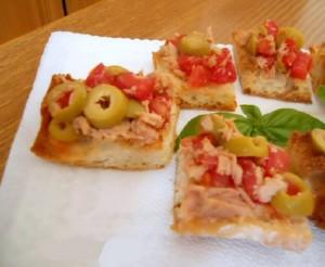 Bruschette al tonno