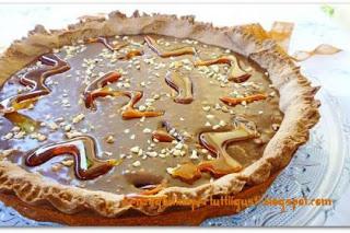 CROSTATA AL CACAO CON GANACHE DI CIOCCOLATO AL LATTE E MOU - SENZA GLUTINE