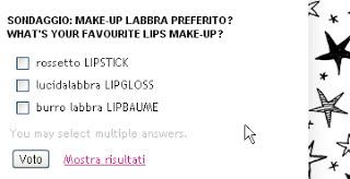 xyraMakeup surveys: Quale make-up labbra?