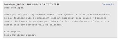 Nokia Symbian : Nokia Belle ultimo aggiornamento per il Symbian ! Symbian The End ?!