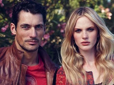 David Gandy for Lucky Brand Winter 2012 Campaign