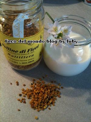 YOGURT AL POLLINE DI FIORI AUTOPRODOTTO