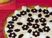 Crostata frolla latte crema chantilly