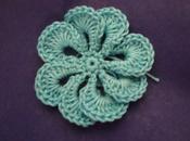 fiore all'uncinetto spiegazione, crochet flower pattern