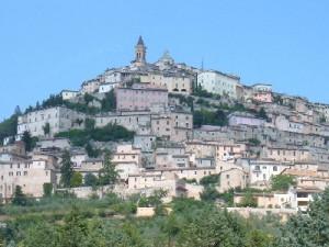 Trevi e gli olivi della terra umbra