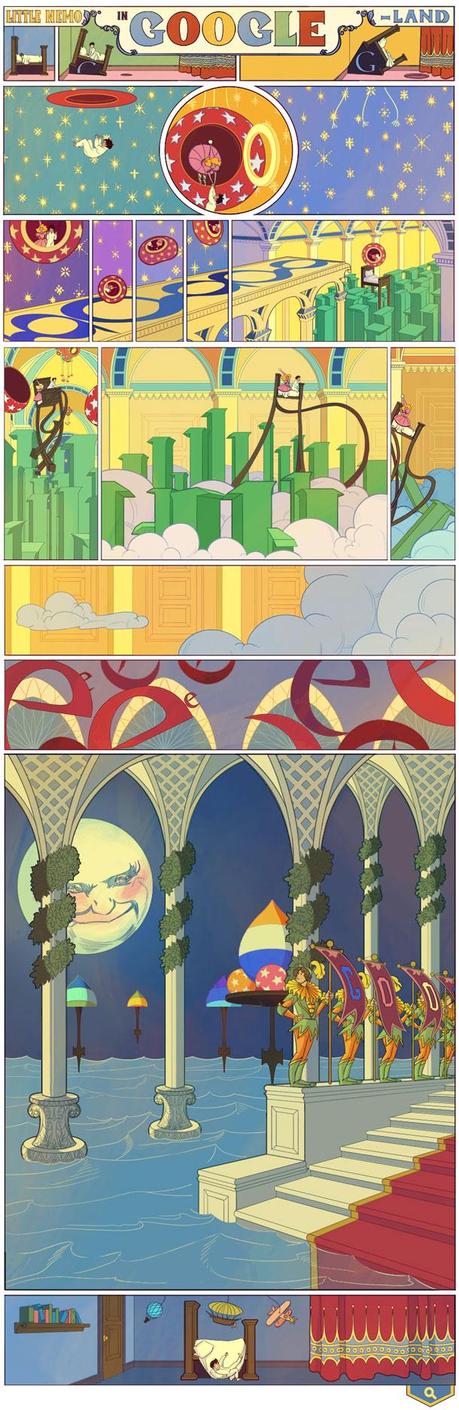 % name Il doodle di Google è per Little Nemo di Winsor McCay