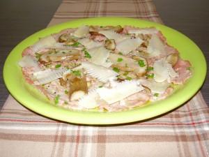 Carpaccio di manzo con porcini