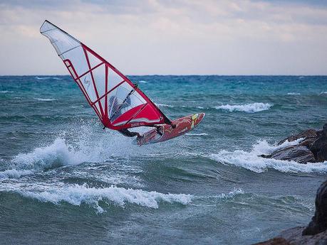 Windsurf on air