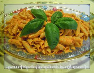 Rifatte senza glutine : pasta alla crema di peperoni