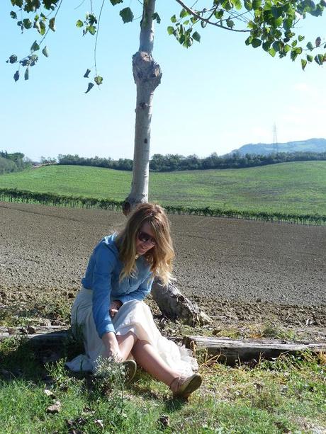 Countryside and seaside