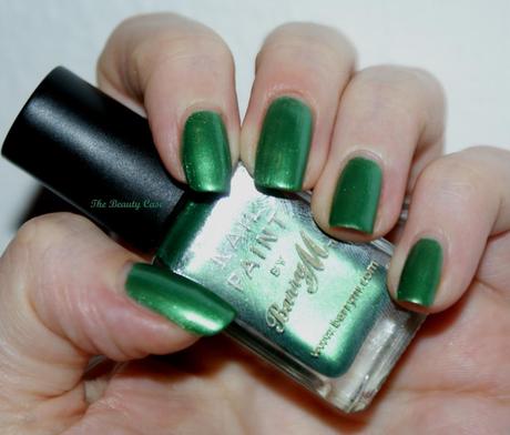 ABC Challenge E: Barry M 284 Emerald Green