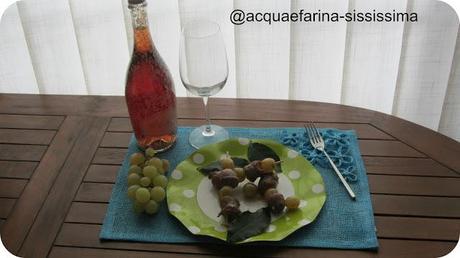 salsiccia all'uva...