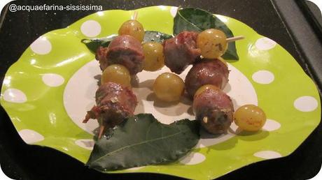 salsiccia all'uva...