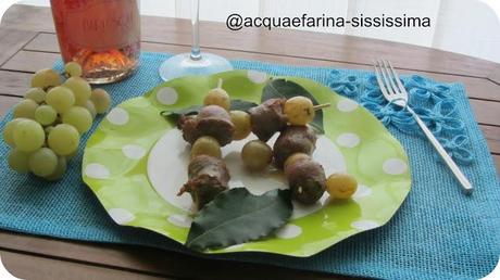 salsiccia all'uva...