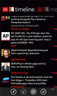 Aggiornamenti per Mehodoh e Cowlick, client Twitter per Windows Phone.