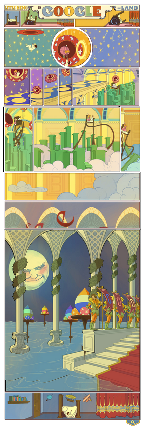 Da Google un doodle per i 107 anni di “Little Nemo”