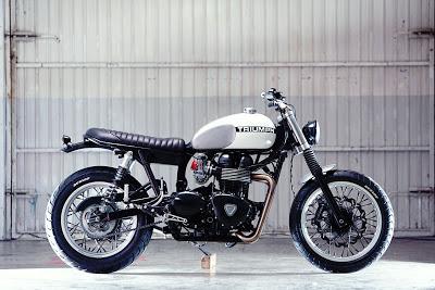 Stellar Triumph Thruxton by Kiddo Motors