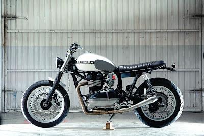 Stellar Triumph Thruxton by Kiddo Motors