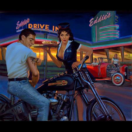 Motorcycle Art - Uhl Studios