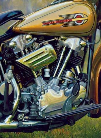Motorcycle Art - Uhl Studios