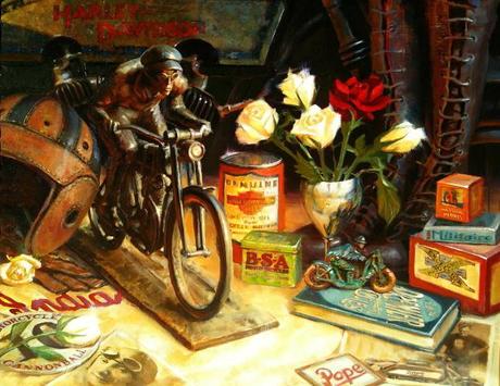Motorcycle Art - Uhl Studios