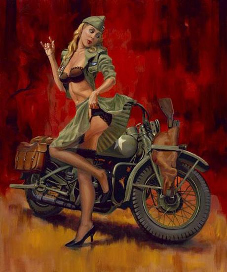 Motorcycle Art - Uhl Studios
