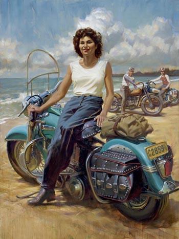 Motorcycle Art - Uhl Studios