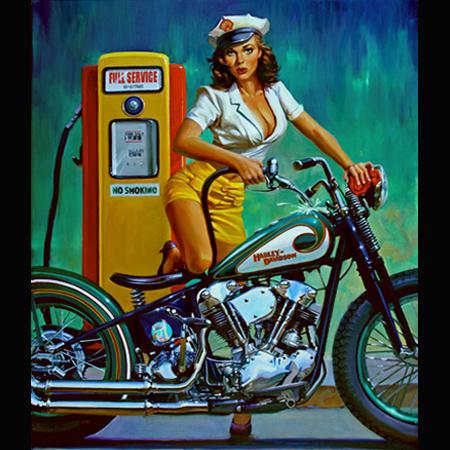 Motorcycle Art - Uhl Studios