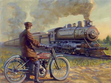 Motorcycle Art - Uhl Studios