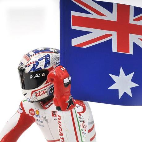 Casey Stoner + Ducati Desmosedici GP9 Australia 2009 L.E. 2009 pcs. by Minichamps