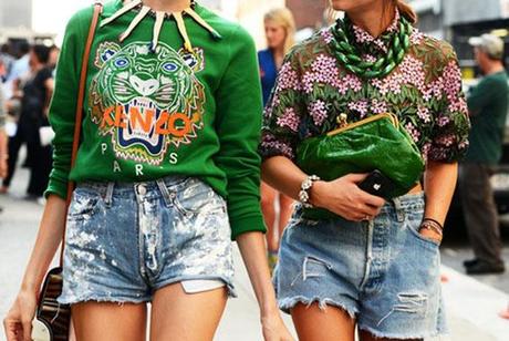 { Trend : Kenzo Tiger Embroidery Sweater }