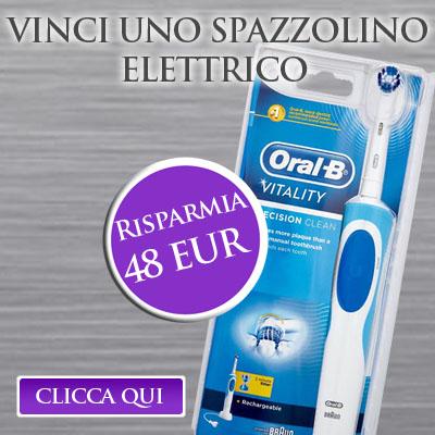 www.gratisoquasi.com Spazzolino Elettrico Oral-B Vitality a 0,15 Euro Quasi Gratis!!!